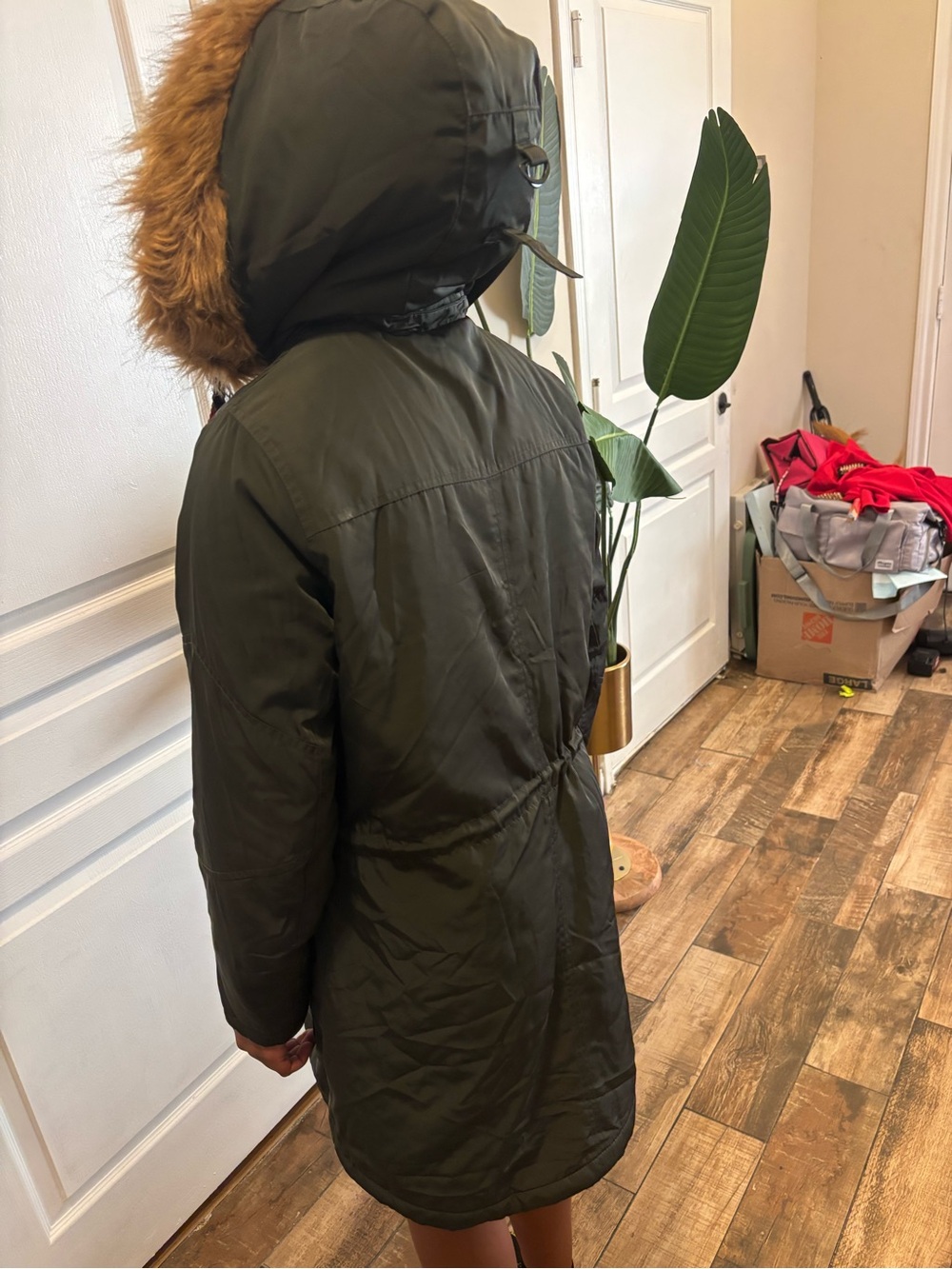 Universal Thread Black Water-Resistant Jacket - Picture 2 of 5